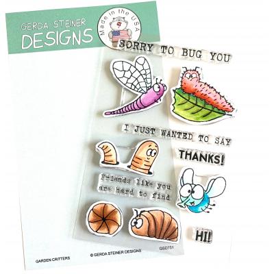 Gerda Steiner Clear Stamps - Garden Critter